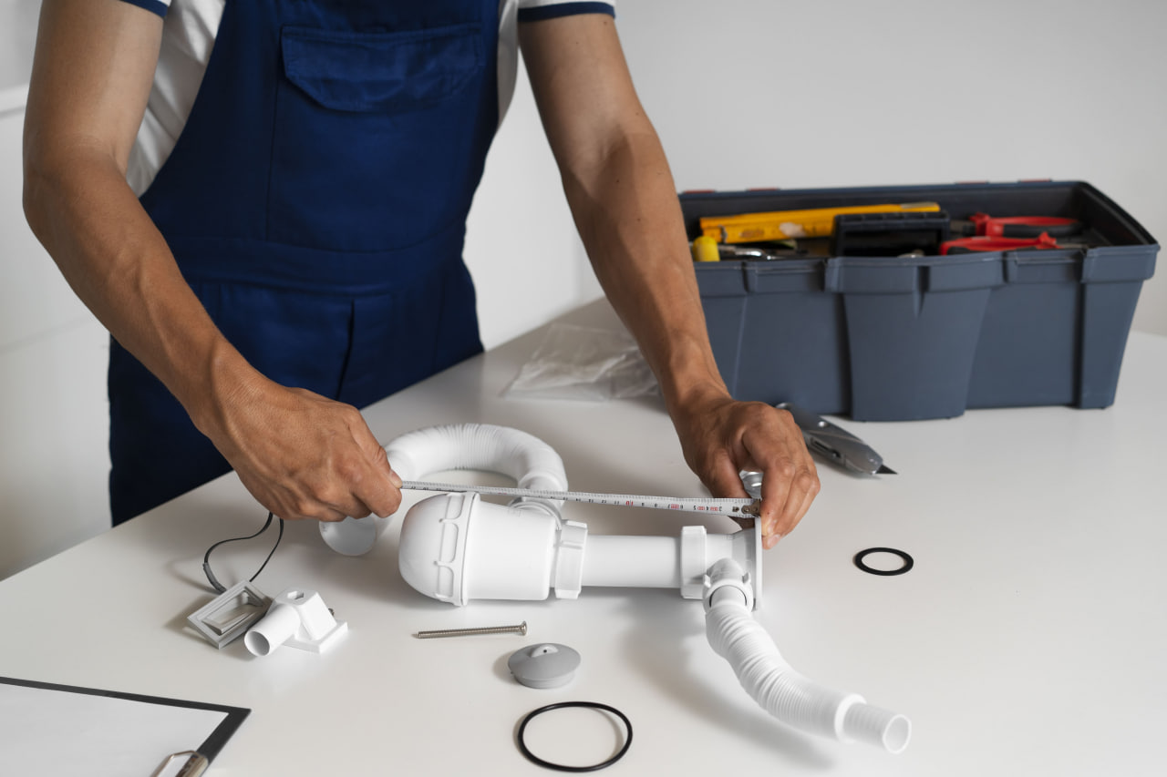 Plumbing Tools Background in Chesapeake